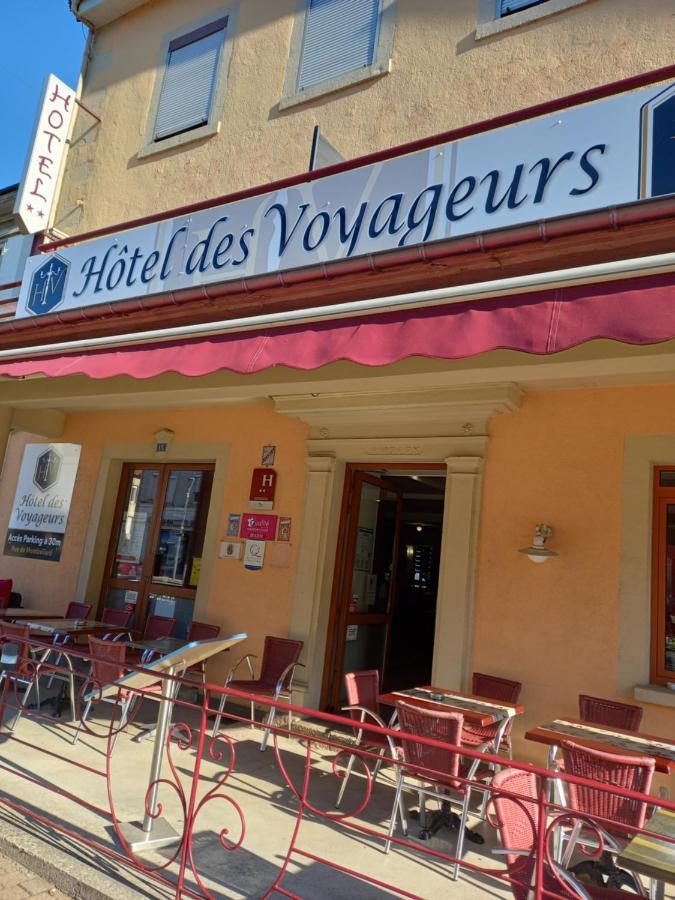 Hotel Des Voyageurs Pont-de-Roide Exteriör bild